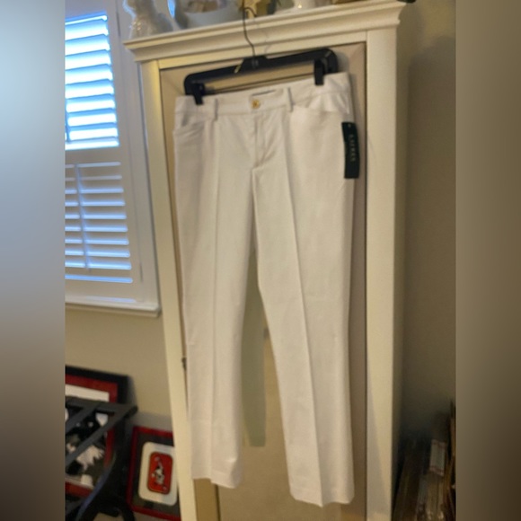 NWT Ralph Lauren Cotton Twill Pants - Picture 7 of 12